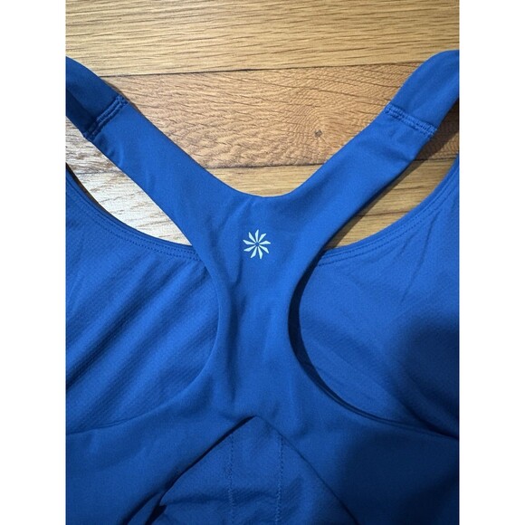 Athleta Size XL Ultimate Sports Bra Blue - Picture 4 of 6